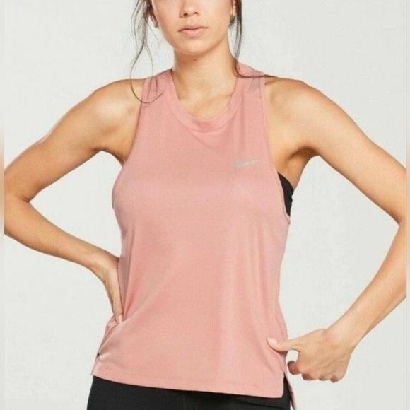 Nike Women's Soft Pink Tank Top - Picture 1 of 7
